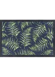 Rackhams Washable Fern Leaves Mat and Runner Plant Design - 50X150 cm - thumbnail 2