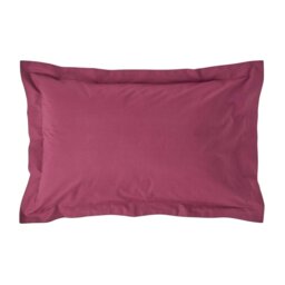 Rackhams Egyptian Cotton Oxford Pillowcase 200 TC, Standard Size - Plum