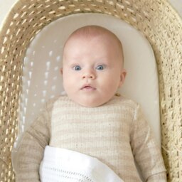 Rackhams Premium Organic Cotton Fitted Sheet for Moses Basket – 74 x 28 cm - Fitted Sheet - thumbnail 4