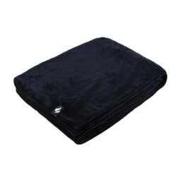 Rackhams Extra Soft Warm Large Luxury Thermal Fleece Throw Blanket - 180 x 200 cm - One Size - Navy - thumbnail 6