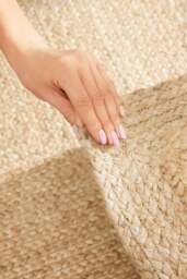 Rackhams Sharmila Jute Rug Natural White - Handwoven - 80X150 cm - thumbnail 4