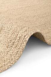 Rackhams Sharmila Jute Rug Natural White - Handwoven - 80X150 cm - thumbnail 3