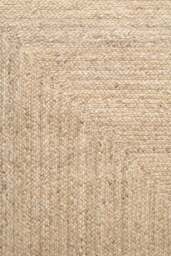 Rackhams Sharmila Jute Rug Natural White - Handwoven - 80X150 cm - thumbnail 2