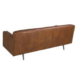 Rackhams Chester sofa in dark brown leather 6224/6225 - 2 - thumbnail 5