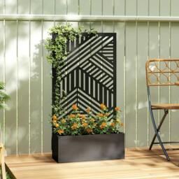 Rackhams Metal Garden Bed for Garden with Trellis, Raised Garden Bed - Raised Garden Bed with Trellis - 113 - 1 - thumbnail 1