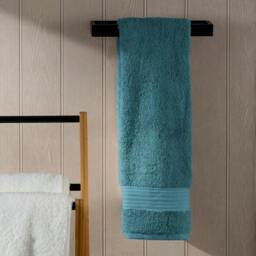 Rackhams Teal Egyptian Cotton Hand Towel - 2 Pack - 2 Pack - thumbnail 1