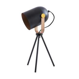 Rackhams Noelle Strap Black Table Lamp - thumbnail 3