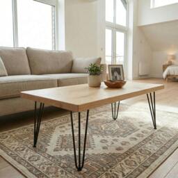 Rackhams Classic Coffee Table - 60cm - Narrow - 40cm - Sapele - thumbnail 1
