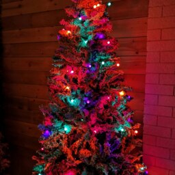 Rackhams 10m 100 LED Pearl Berry Rainbow String Lights Garden Christmas Lights with Timer - thumbnail 5
