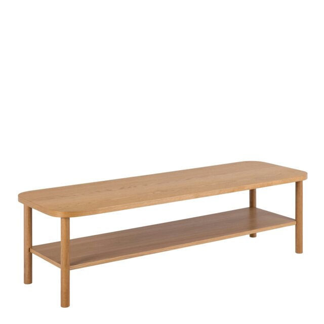 Rackhams Banbury Rectangular Coffee Table in Oak - 1 - Natural - Brown - image 1
