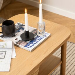 Rackhams Banbury Rectangular Coffee Table in Oak - 1 - Natural - Brown - thumbnail 5