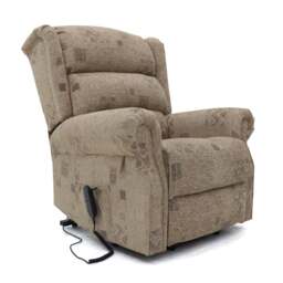 Rackhams Malton Patterned Rise and Recline Armchair Electric Dual Motor - thumbnail 3