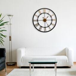 Rackhams WC2085 - Greenwich Roman Iron Clock - 70 cm / 27.5 in - thumbnail 2