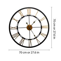 Rackhams WC2085 - Greenwich Roman Iron Clock - 70 cm / 27.5 in - thumbnail 6