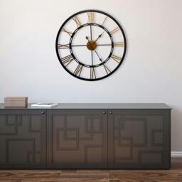Rackhams WC2085 - Greenwich Roman Iron Clock - 70 cm / 27.5 in - thumbnail 5