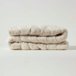 Rackhams Luxury Thick Fleece Mattress Topper Euro Size - 160 x 200 cm - thumbnail 6