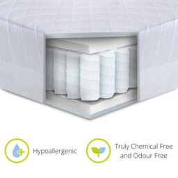 Rackhams Harmony Pocket Spring Baby Mattress 140x70x10cm - thumbnail 4