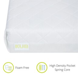 Rackhams Harmony Pocket Spring Baby Mattress 140x70x10cm - thumbnail 2