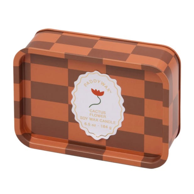 Rackhams Paddywax A Dopo Range Tin Candle - 6.5oz - brown - Cactus Flower - image 1