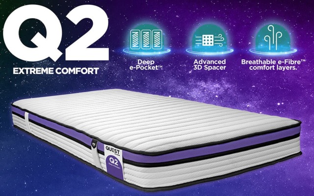 Rackhams QUEST Q2 Deep e-Pocket Childrens Mattress - Single - image 1
