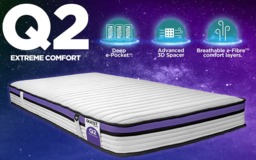 Rackhams QUEST Q2 Deep e-Pocket Childrens Mattress - Single
