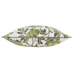 Rackhams Jacquard Pomegranate Cushion Cover - Green - 50cm x 50cm - Green - 100% Polyester - thumbnail 2