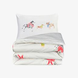 Rackhams Luxury Soft Reversible Pooches in Jumpers Duvet Cover & Pillowcases - Single (135cm x 200cm) - thumbnail 4