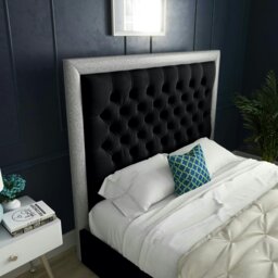 Rackhams Cheltenham Bed - Single - 3ft - Black - thumbnail 3