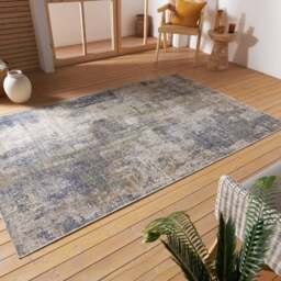 Rackhams Nouristan Indoor - Outdoor Gizeh Cream Blue Rug - 240X340 cm - thumbnail 5