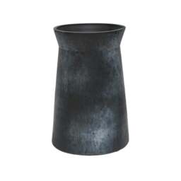 Rackhams Kew Handthrown Vase Basalt - 20cm - thumbnail 1