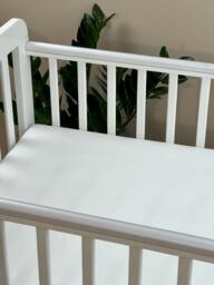 Rackhams 2x Cotton Jersey Cot Sheet - 120x60cm - thumbnail 1