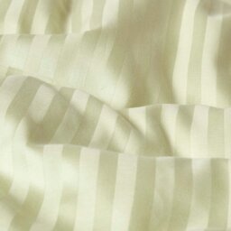 Rackhams Silky 330 TC Egyptian Cotton Satin Stripe Duvet Cover Set - Grey - Double - thumbnail 5