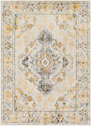 Rackhams Floransa-Vintage Beige Grey Blue Yellow Traditional Boho Rug - 80 x 220 cm - thumbnail 2