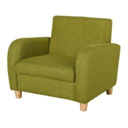 Rackhams Child Armchair Wood Frame w/ Padding Seat Low-Rise Bedroom - thumbnail 2