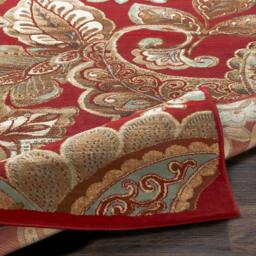 Rackhams Riley-Vintage Red Brown Green Traditional Boho Rug - 120 x 160 cm - thumbnail 4