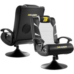 Rackhams Pride 2.1 Bluetooth Surround Sound Gaming Chair - Pink - PU - Sound Chair - thumbnail 5