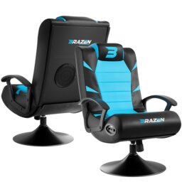 Rackhams Pride 2.1 Bluetooth Surround Sound Gaming Chair - Pink - PU - Sound Chair - thumbnail 4