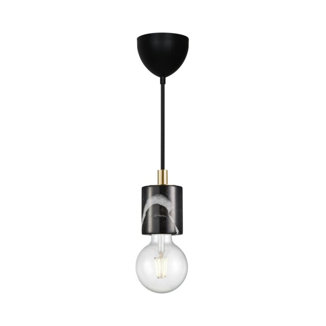 Rackhams Siv - Pendant Kit - Black - Black - Marble - 1 - image 1