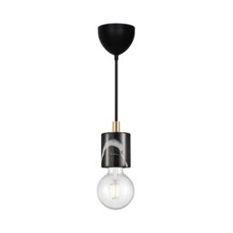 Rackhams Siv - Pendant Kit - Black - Black - Marble - 1