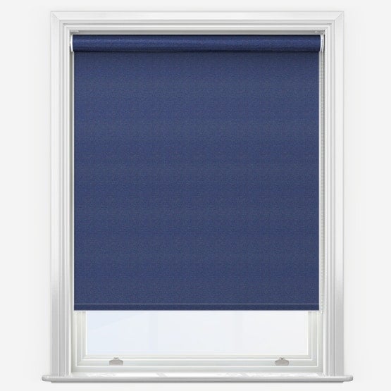 Rackhams Navy Trimmable Thermal Blackout Roller Blinds - 140cm - image 1