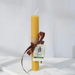 Rackhams Beeswax Sandalwood Candle - thumbnail 2