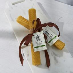 Rackhams Beeswax Sandalwood Candle - thumbnail 4