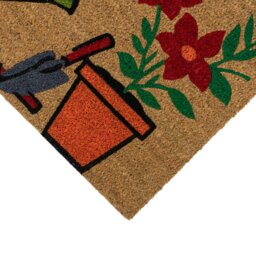 Rackhams Eco-Friendly Latex Backed Coir Entrance Doormat, 45x75cm - Gardener - thumbnail 3