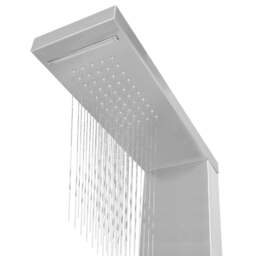 Rackhams Shower Panel System Stainless Steel Square - thumbnail 6