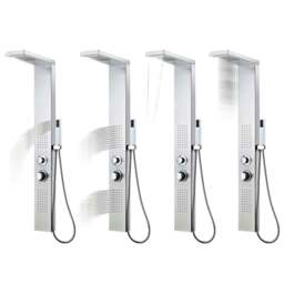 Rackhams Shower Panel System Stainless Steel Square - thumbnail 3