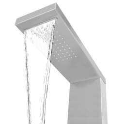 Rackhams Shower Panel System Stainless Steel Square - thumbnail 5