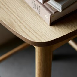 Rackhams Barlow Bar Stool Without Back in Matt Oak Set of 2 - 1 - thumbnail 6