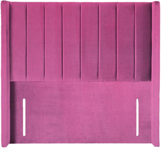 Rackhams Poppy Super King Headboard - Fuchsia Pink - Fuchsia Pink - image 1