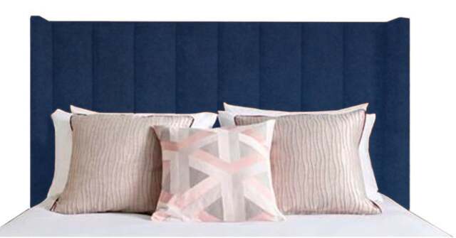 Rackhams Poppy Super King Headboard - Royal Blue - Royal Blue - image 1