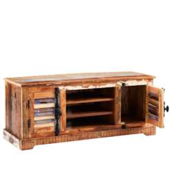Rackhams Dahila Reclaimed Boat TV Media Unit - 125 cm - 52 cm - Wood - thumbnail 3